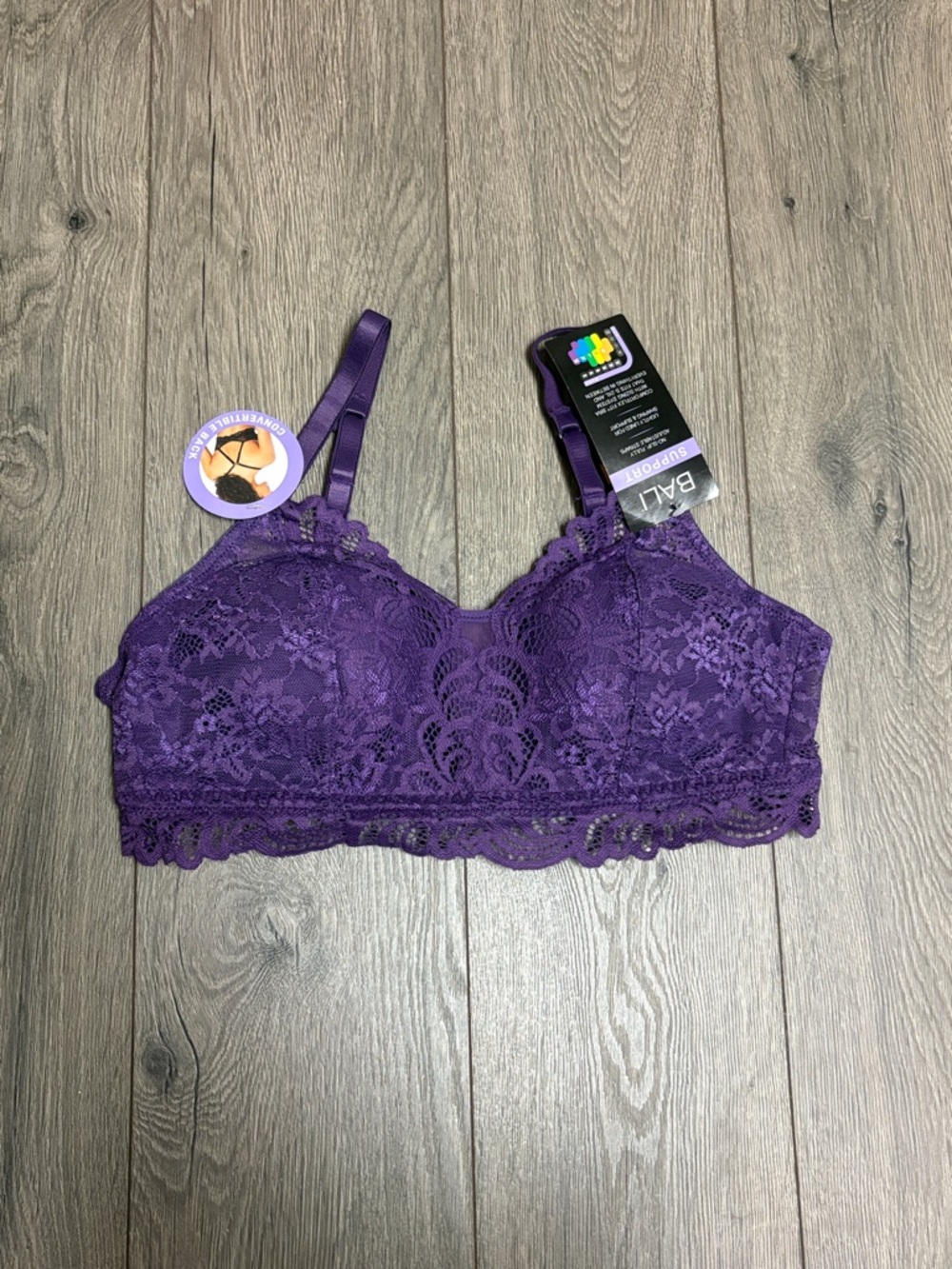 Purple Lace Bra - Bali